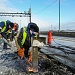 В районе поселка Пирсы начались работы по реконструкции и строительству автомобильной дороги М-8 «Холмогоры», подъезд к г. Северодвинску ( км 0+700 - км 13+000).