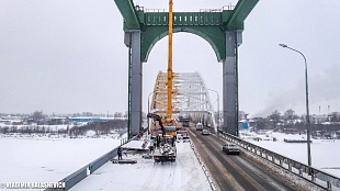 Краснофлотский мост через р. Северная Двина (левая протока)