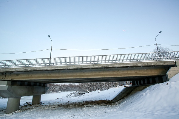 ООО "Мостоотряд" выполнил капитальный ремонт моста через реку Соломбалка в г. Архангельске