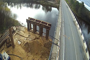 Капитальный ремонт моста через р.Кокшеньга