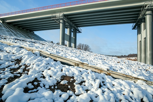 2 сентября открытие моста через реку Обокша. Ввод объекта в эксплуатацию